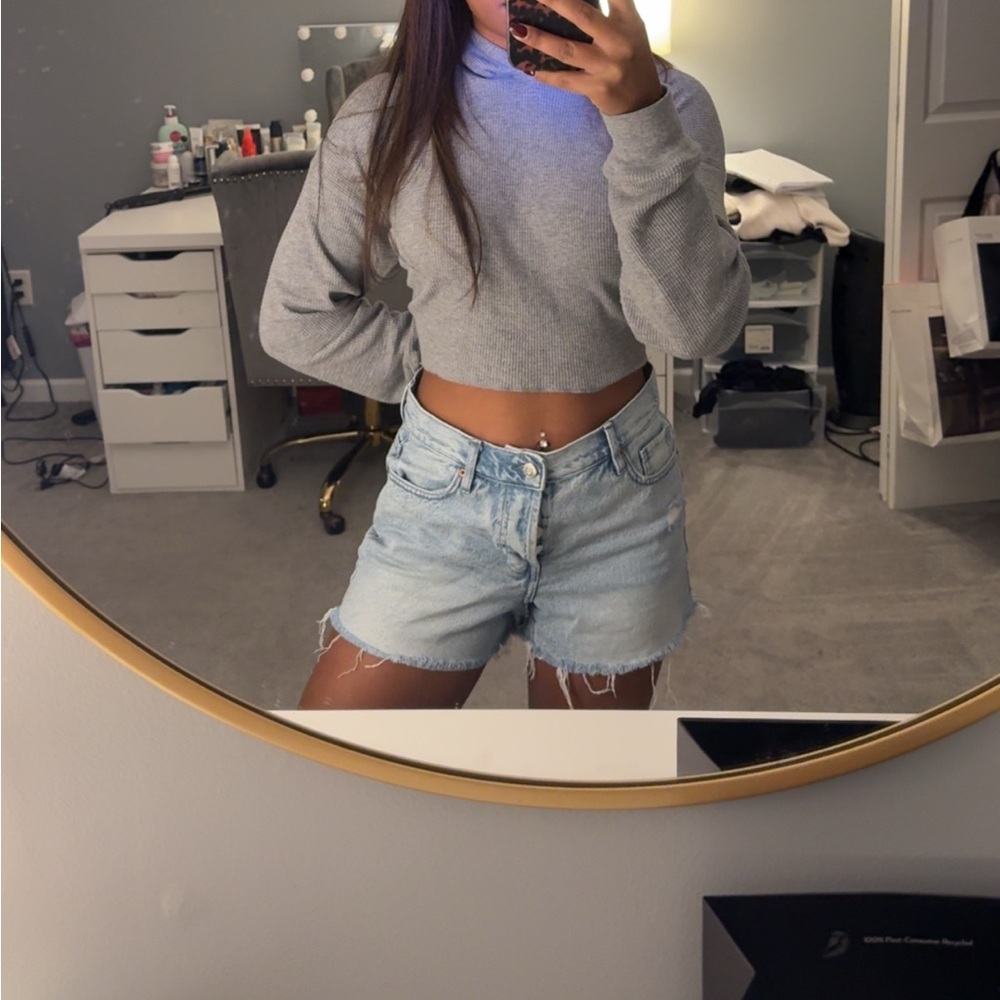 PacSun Light Blue Denim Shorts